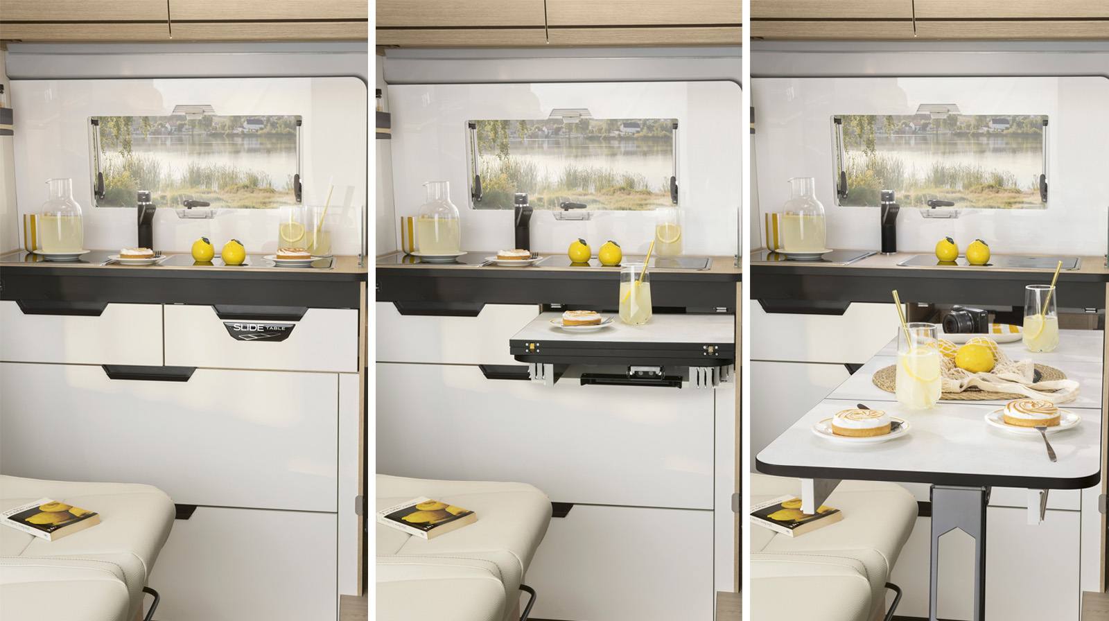 FOTOGRAFÍAS EN EL INTERIOR RAPIDO Autocaravana V64