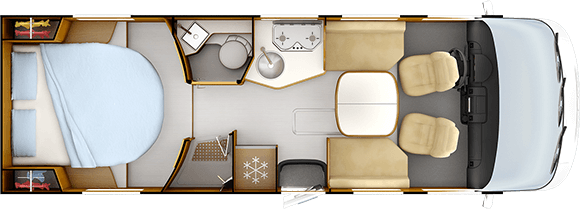 Distribución de día RAPIDO 896F