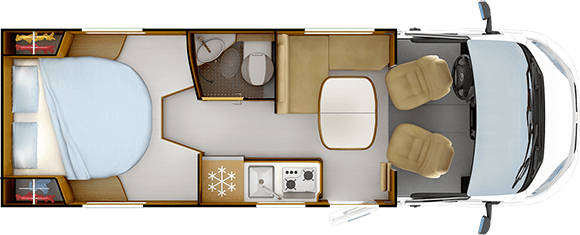 Distribución de día RAPIDO C50