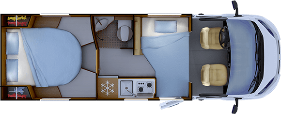 Distribución de noche RAPIDO C50