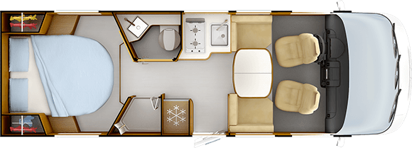Distribución de día RAPIDO C86i