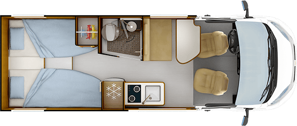 Distribución de día RAPIDO V68