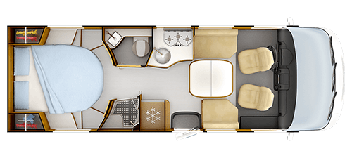 Implantation Rapido i96M ALDE