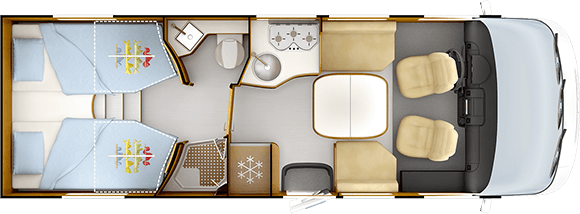 Distribución de día RAPIDO i66M ALDE